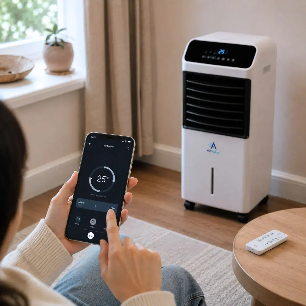 AirPulse automatische Temperatur